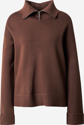 YAS - Jersey 'YASFONNY' en marrón: frente