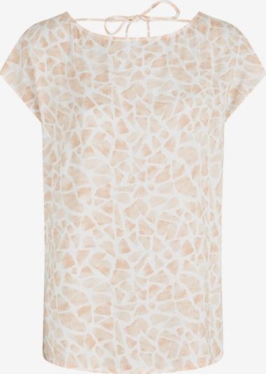 MARC AUREL Shirt in nude / weiß, Produktansicht