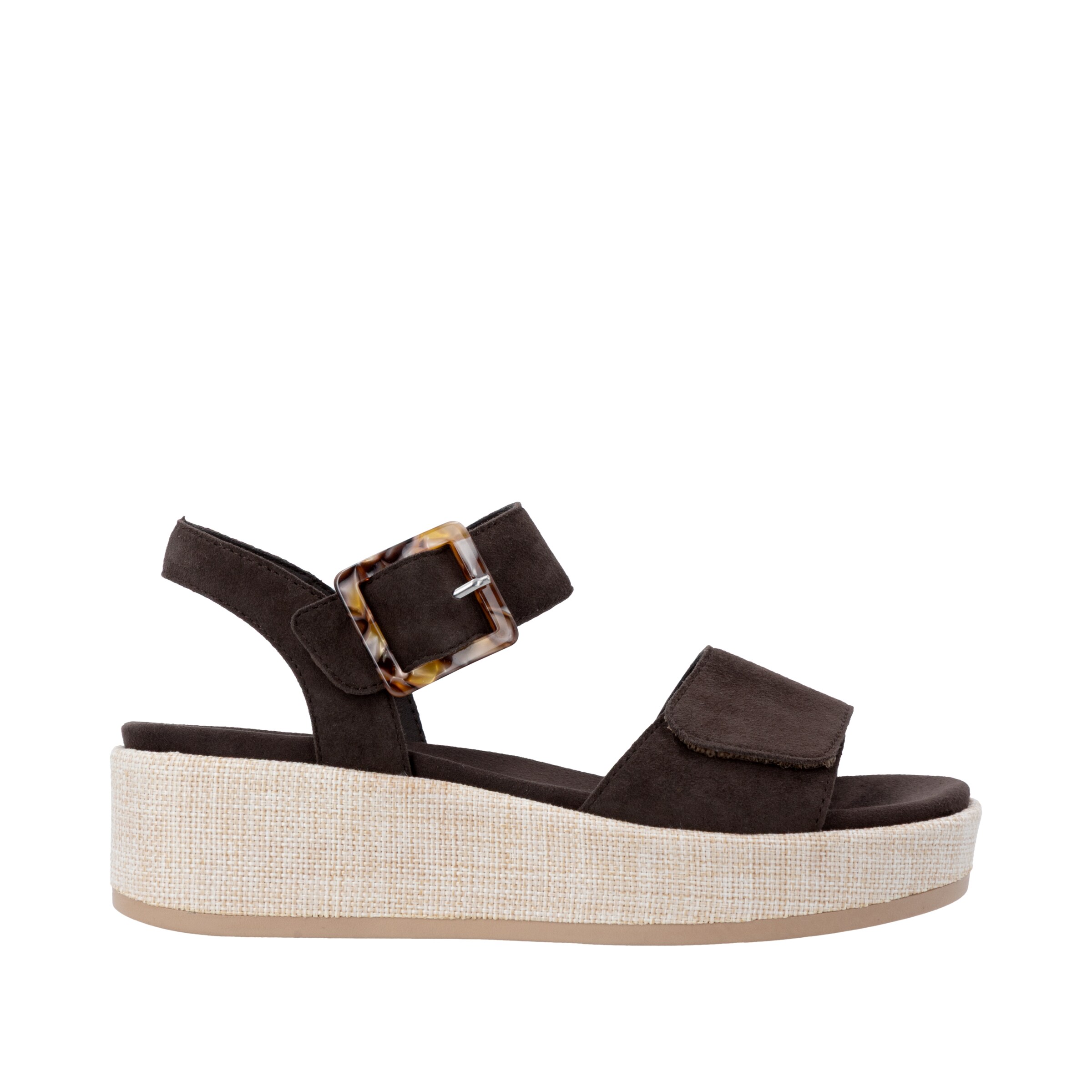 REMONTE Strap Sandals in Brown