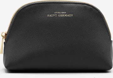 Trousses de toilette 'Thonon' Ateliers Saint Germain en noir : devant