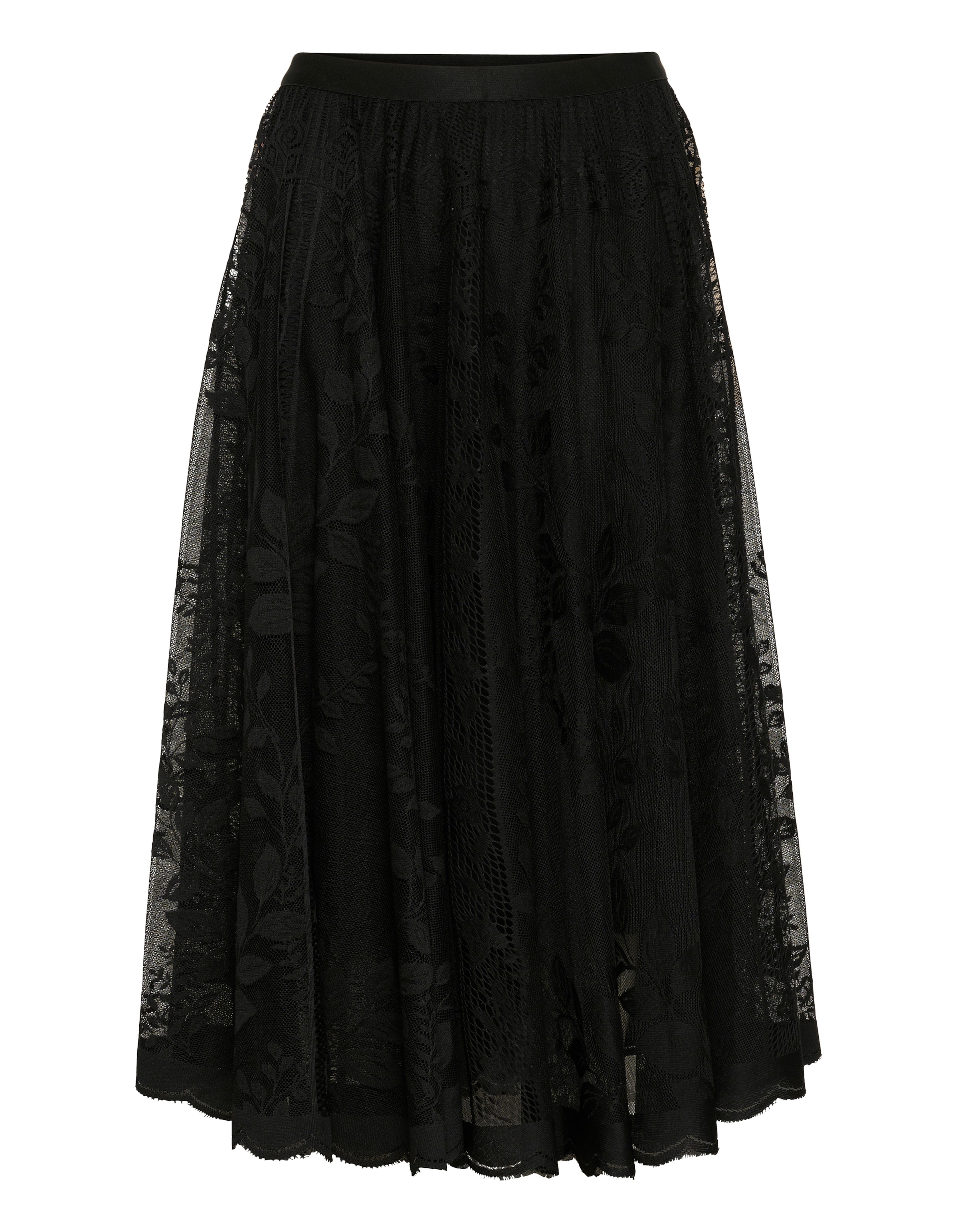 Cream - Saia 'CR Luanna' em preto: frente