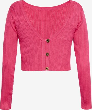 faina Strickjacke in Pink