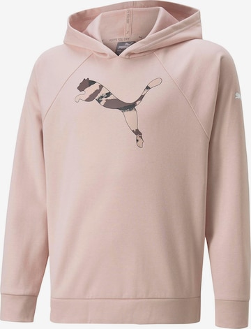 PUMA Sportief sweatshirt in Roze: voorkant
