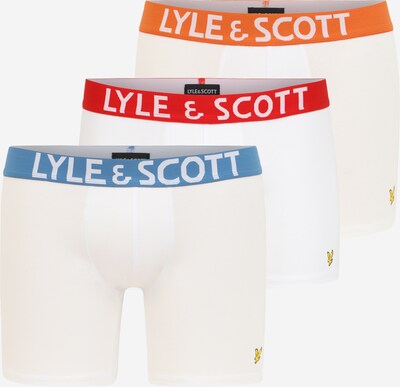 Boxeri 'Daniel' Lyle & Scott pe crem / albastru / roșu / alb, Vizualizare produs