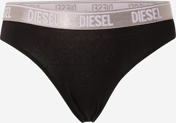 DIESEL Slip in Schwarz: predná strana