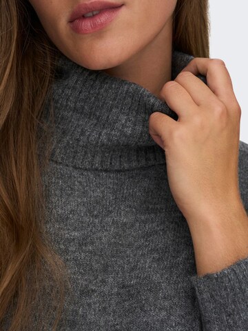 JDY Knitted dress 'JDYELANOR' in Grey