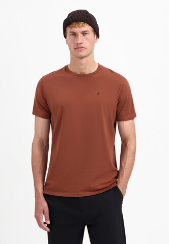 No Excess Shirt in Brown: front