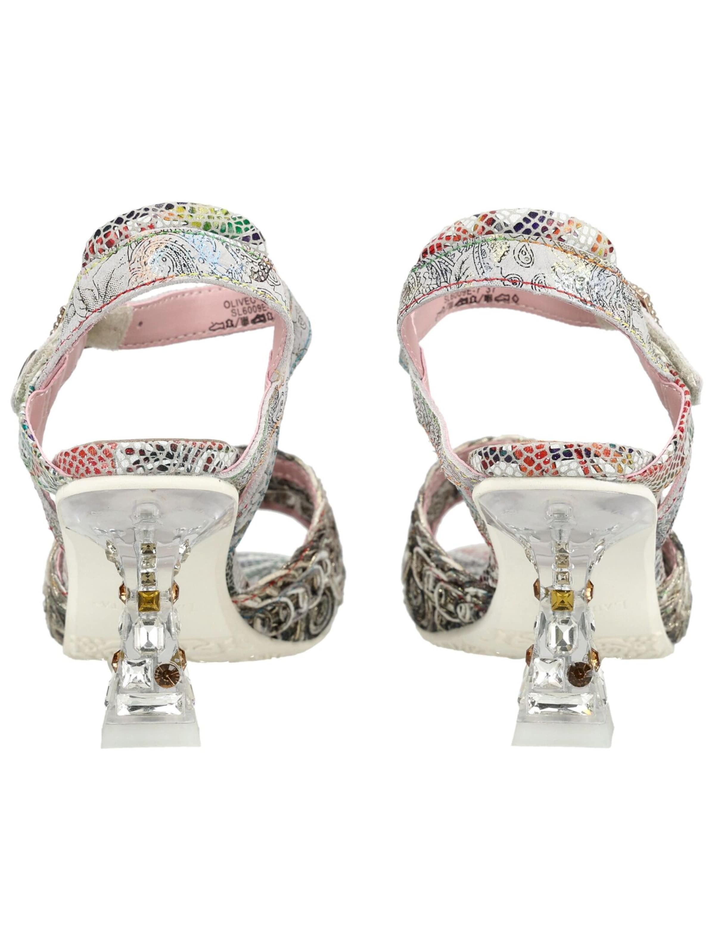 Laura Vita Sandale in Grau