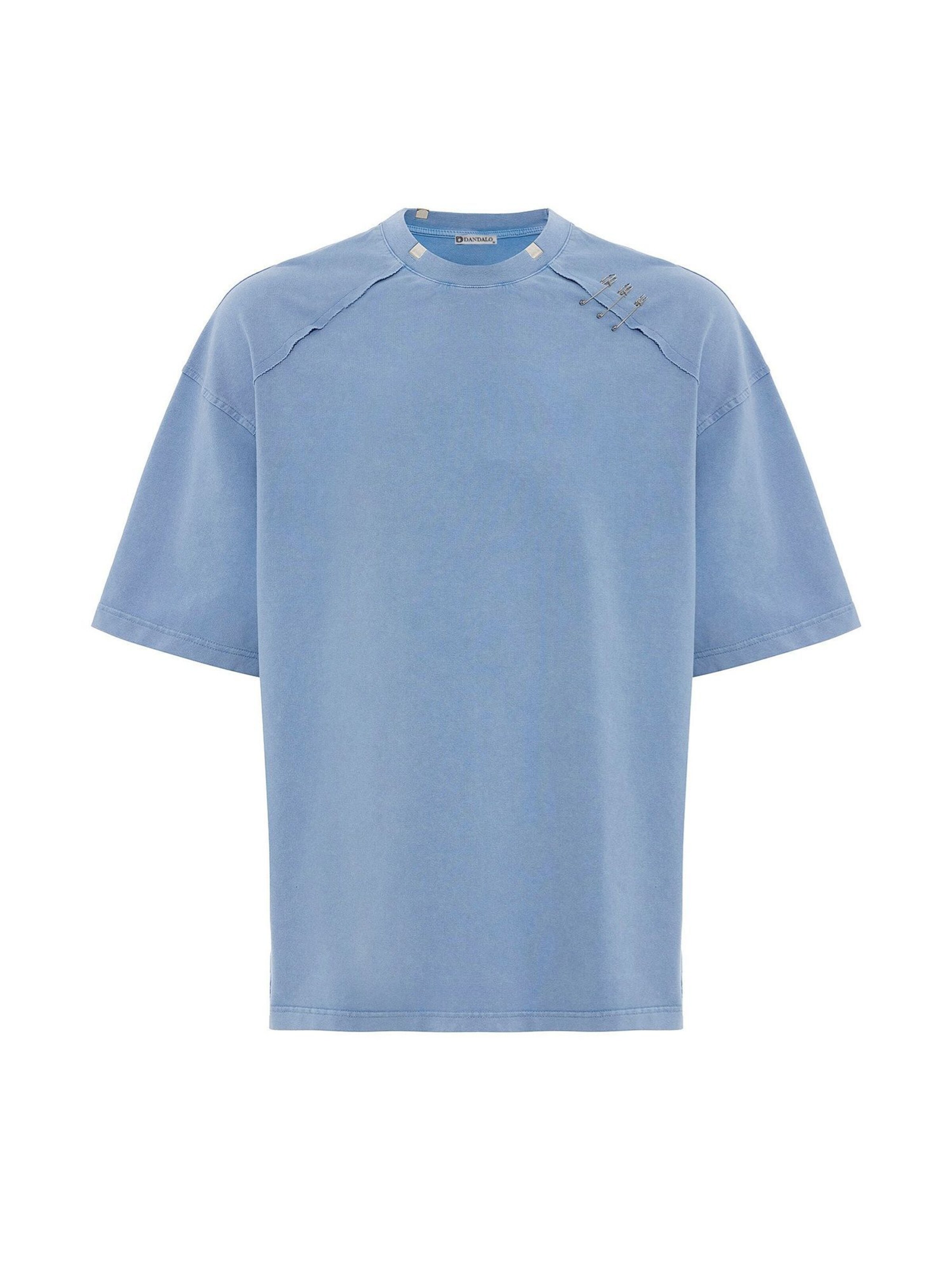 mėlyna Dandalo Marškinėliai: priekis
