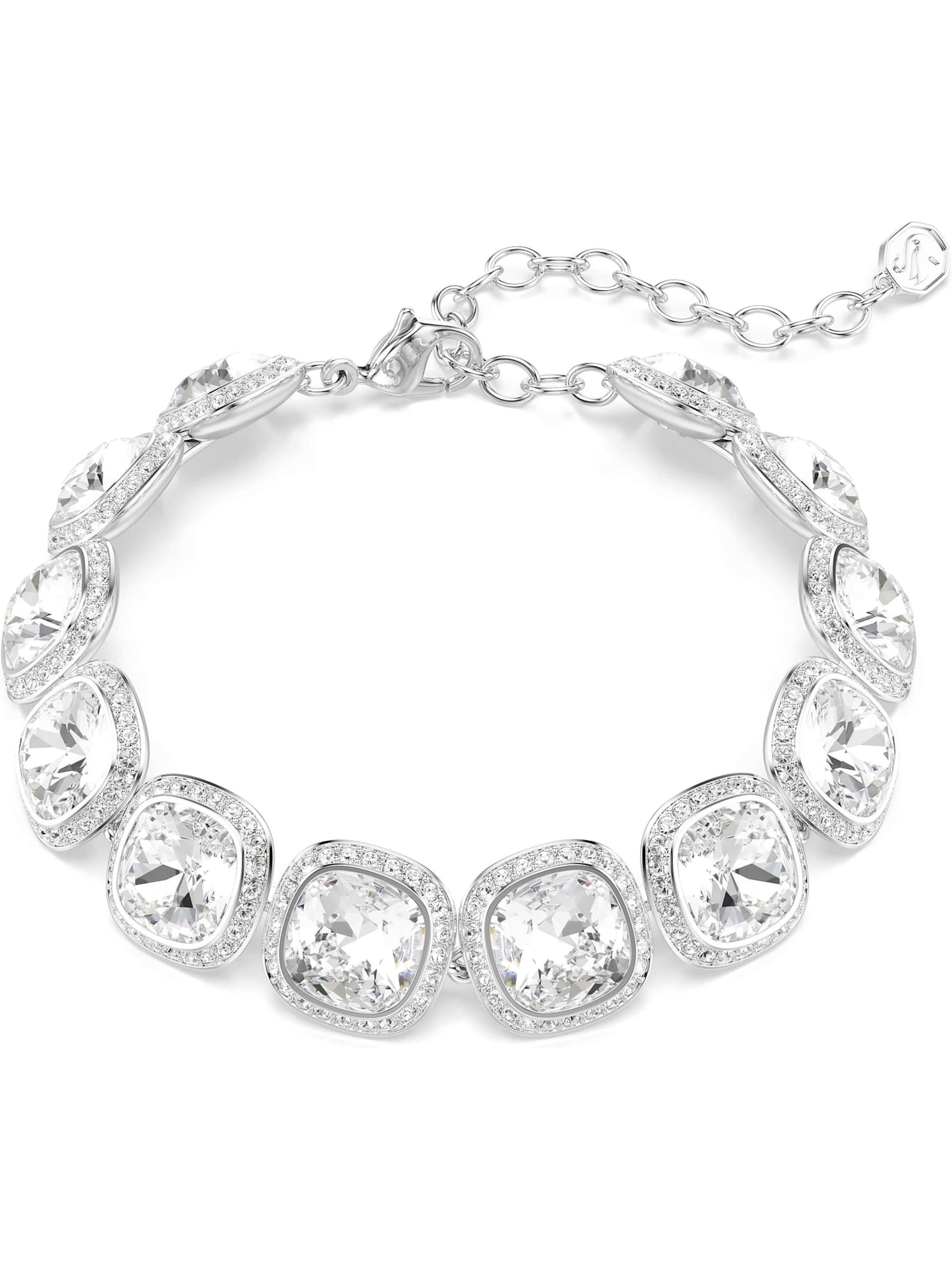 Swarovski Armband in One Size in silber, Produktansicht