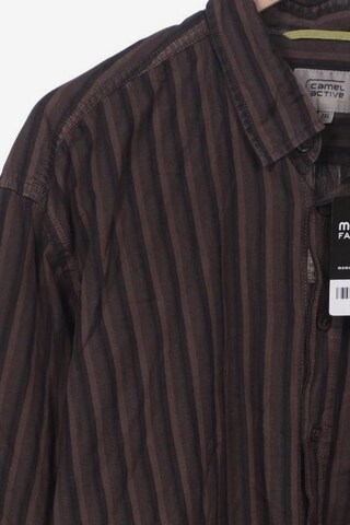 CAMEL ACTIVE Button Up Shirt in XXL in Brown