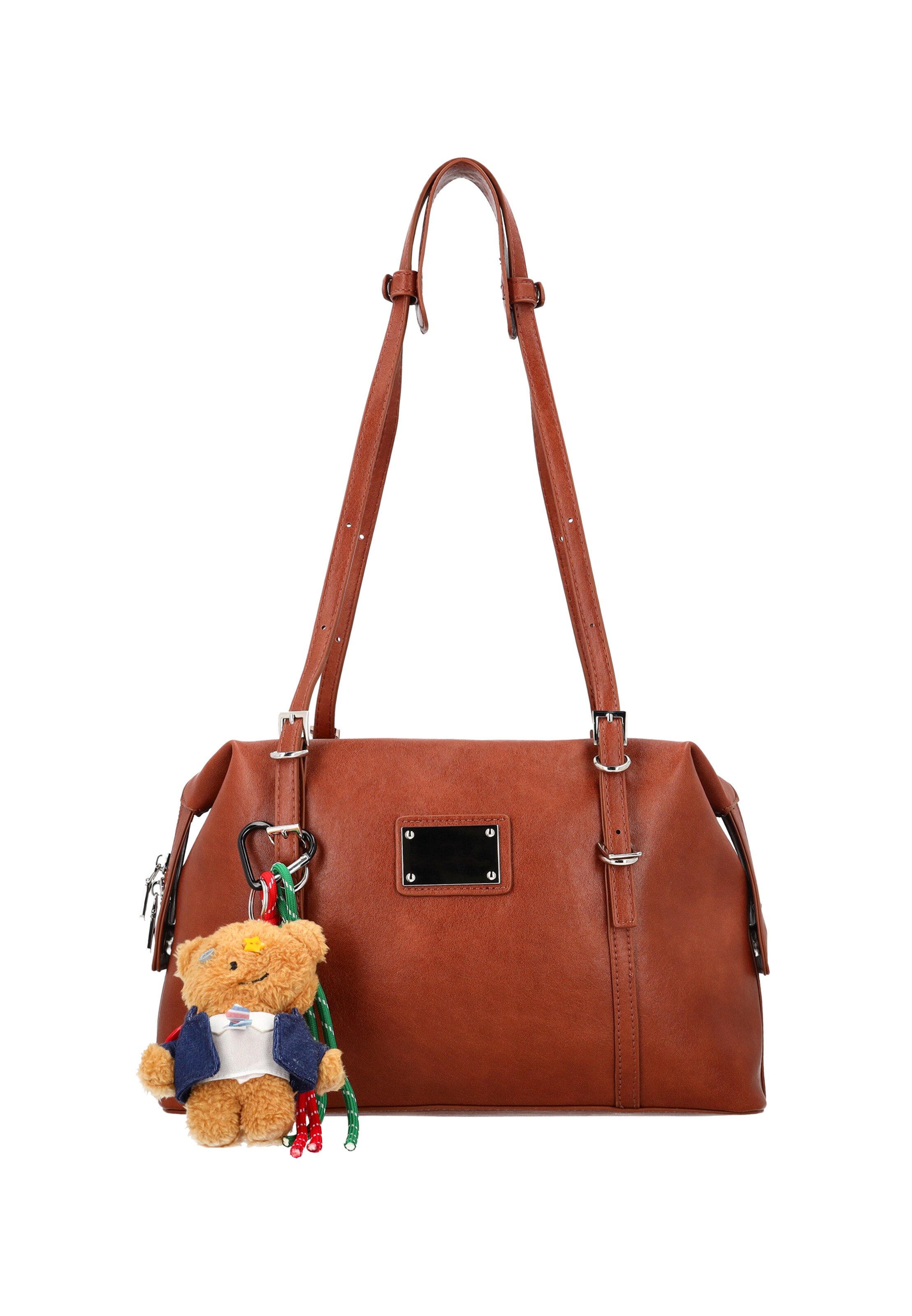 MYMO Schultertasche in braun, Produktansicht