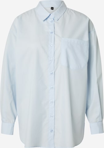 Trendyol - Blusa em azul: frente
