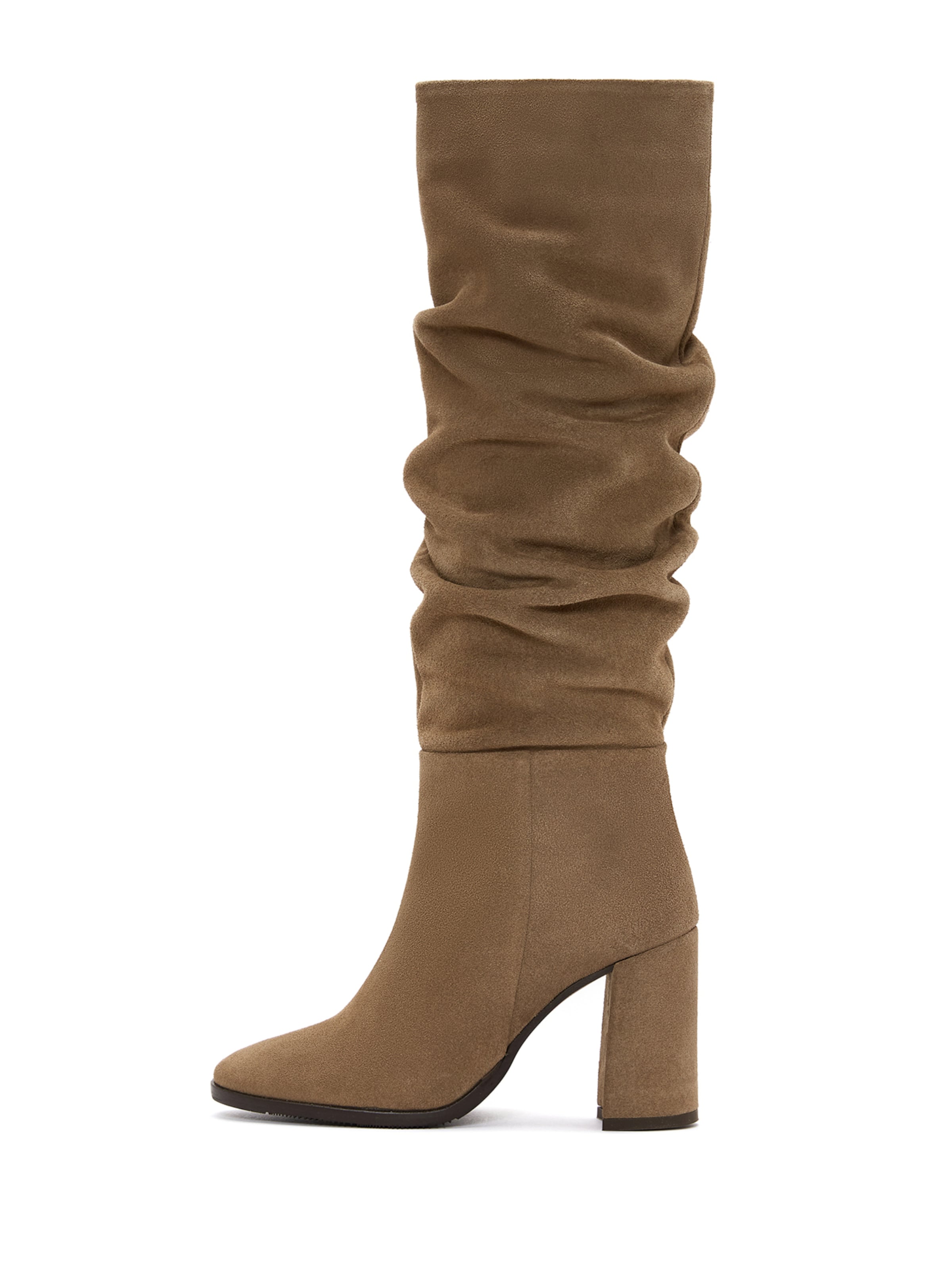 Derimod Laarzen in Bruin: voorkant