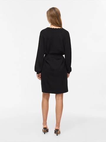 Rochie tricotat 'VINOA' de la VILA pe negru