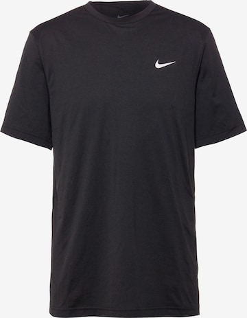 T-Shirt fonctionnel 'Hyverse' NIKE en noir : devant