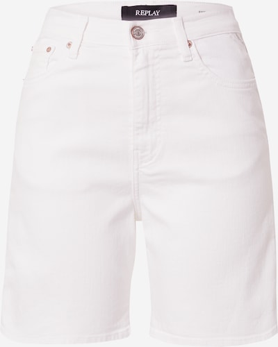 REPLAY Shorts 'SHIRBEY' in weiß, Produktansicht