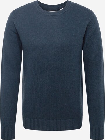 JACK & JONES Sweater in Blue: front