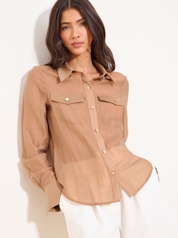 Lipsy Блузка в Коричневый