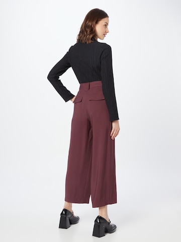 Wide leg Pantaloni 'Valentine' di ABOUT YOU in marrone