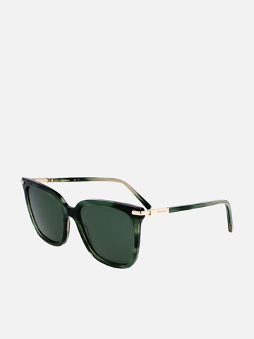 FERRAGAMO Sunglasses in Green: front