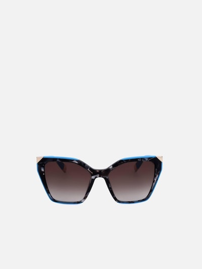 FURLA Sonnenbrille 'Furla SFU686V Brown grey havana 54/18/140 Women Sunglasses'‌‌‌‌‌‌‌ in 54 in schwarz, Produktansicht