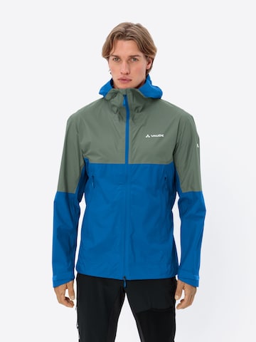 VAUDE Outdoorjas 'Simony' in Blauw: voorkant