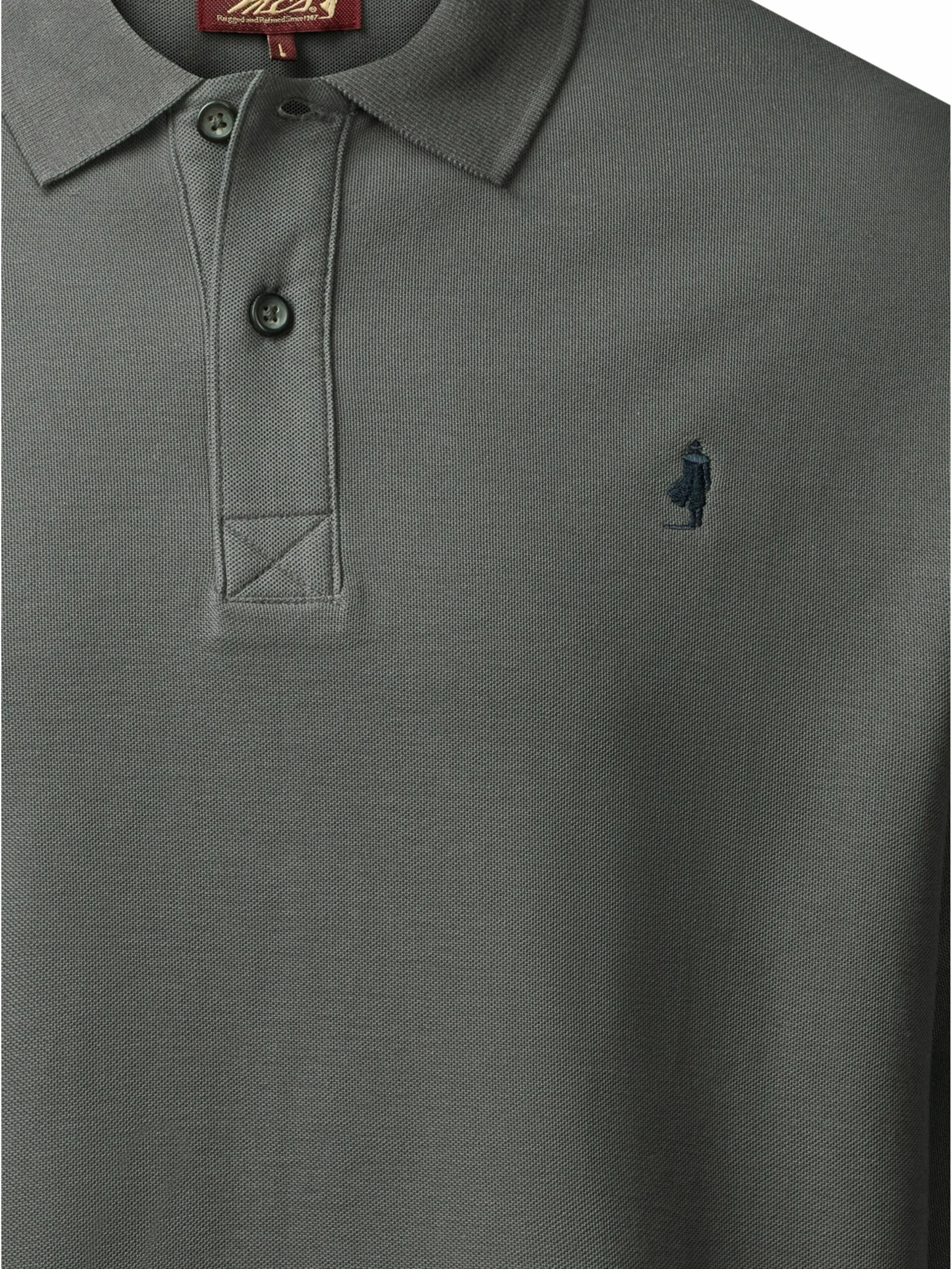 MCS Poloshirt 'Rockwall' in Grau