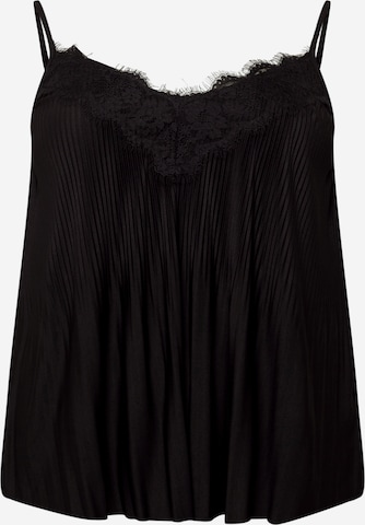ABOUT YOU Curvy Top 'Bettina' in Black: front