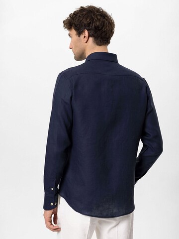 Antioch Regular fit Button Up Shirt in Blue