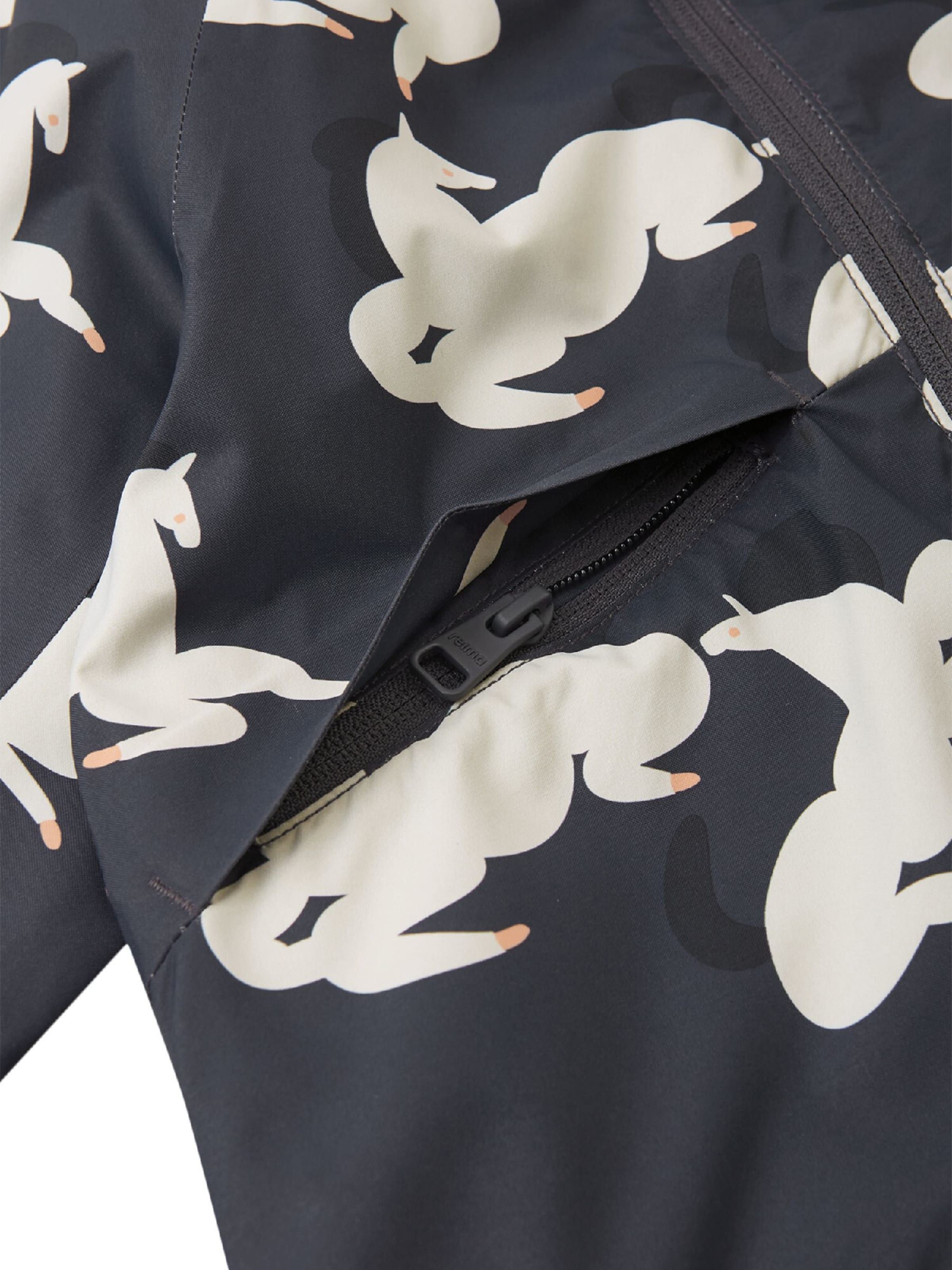 Reima Übergangsjacke | Funktionsjacke ' Soukka ' in Schwarz