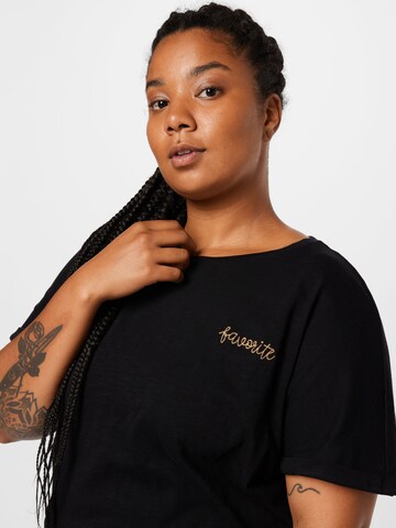 Tom Tailor Women + - Camiseta en negro