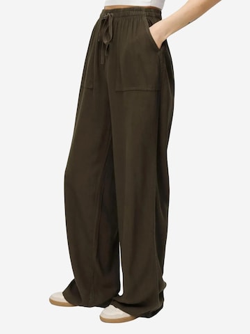 Wide Leg Pantalon MixRay en vert