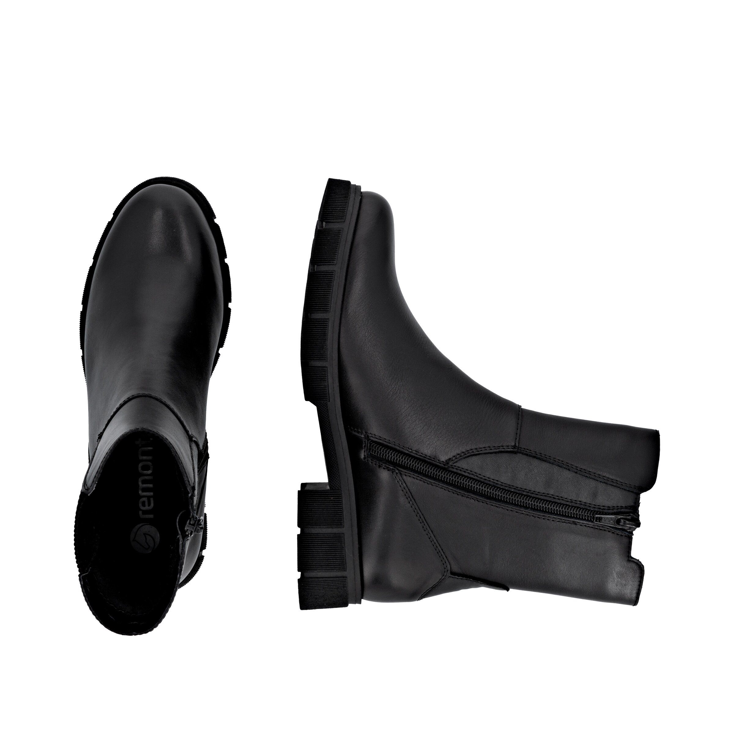 REMONTE Ankle Boots in Black