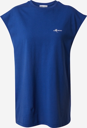 Marškinėliai 'Gina' iš millane, spalva – tamsiai mėlyna / balta, Prekių apžvalga