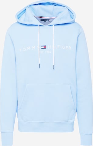 TOMMY HILFIGER Regular fit Суичър в синьо: отпред