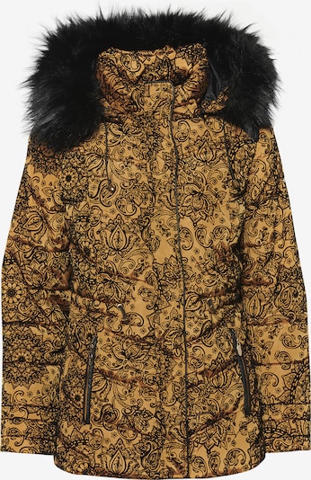 KOROSHI Winter jacket in Curry / Black, Item view