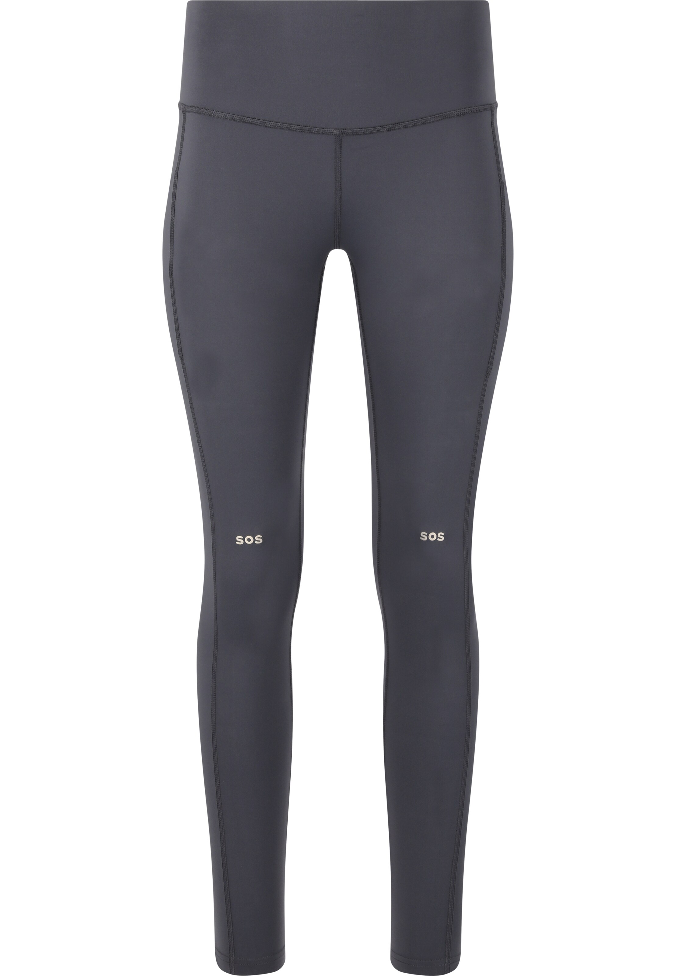 SOS Skinny Sporthose 'Leysin' in Blau: Vorderseite