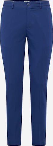 Only & Sons Regular Pleated Pants 'Eve' in Blue: front