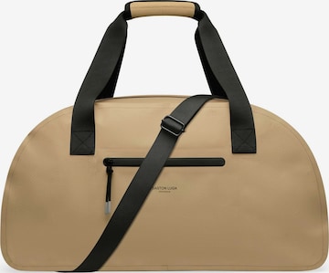 Gaston Luga - Bolsa de viaje en marrón: frente