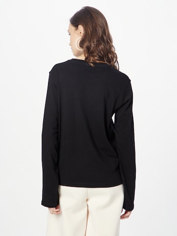 WEEKDAY Shirt in Schwarz