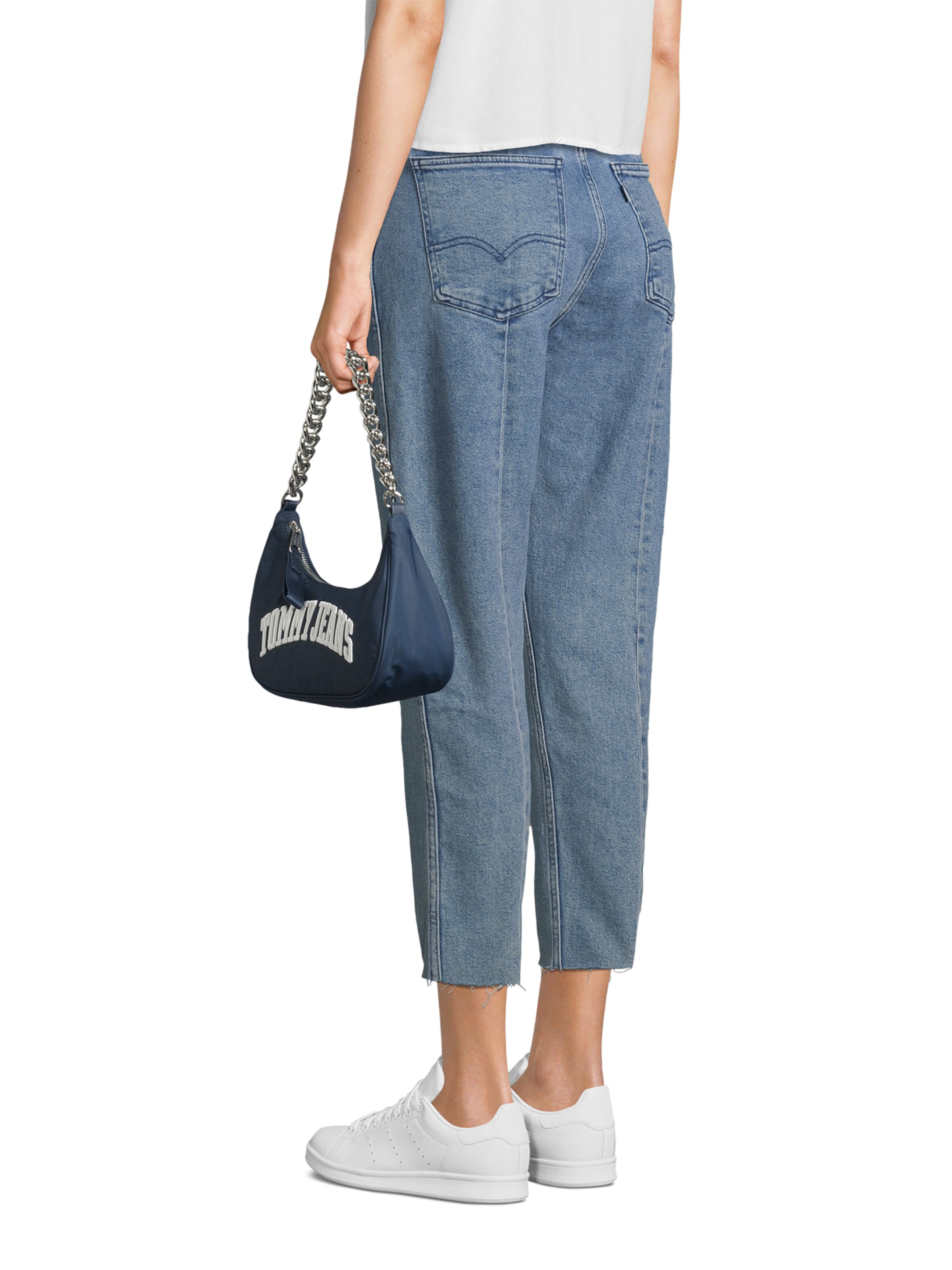 Tommy Jeans Handbag in Blue: front