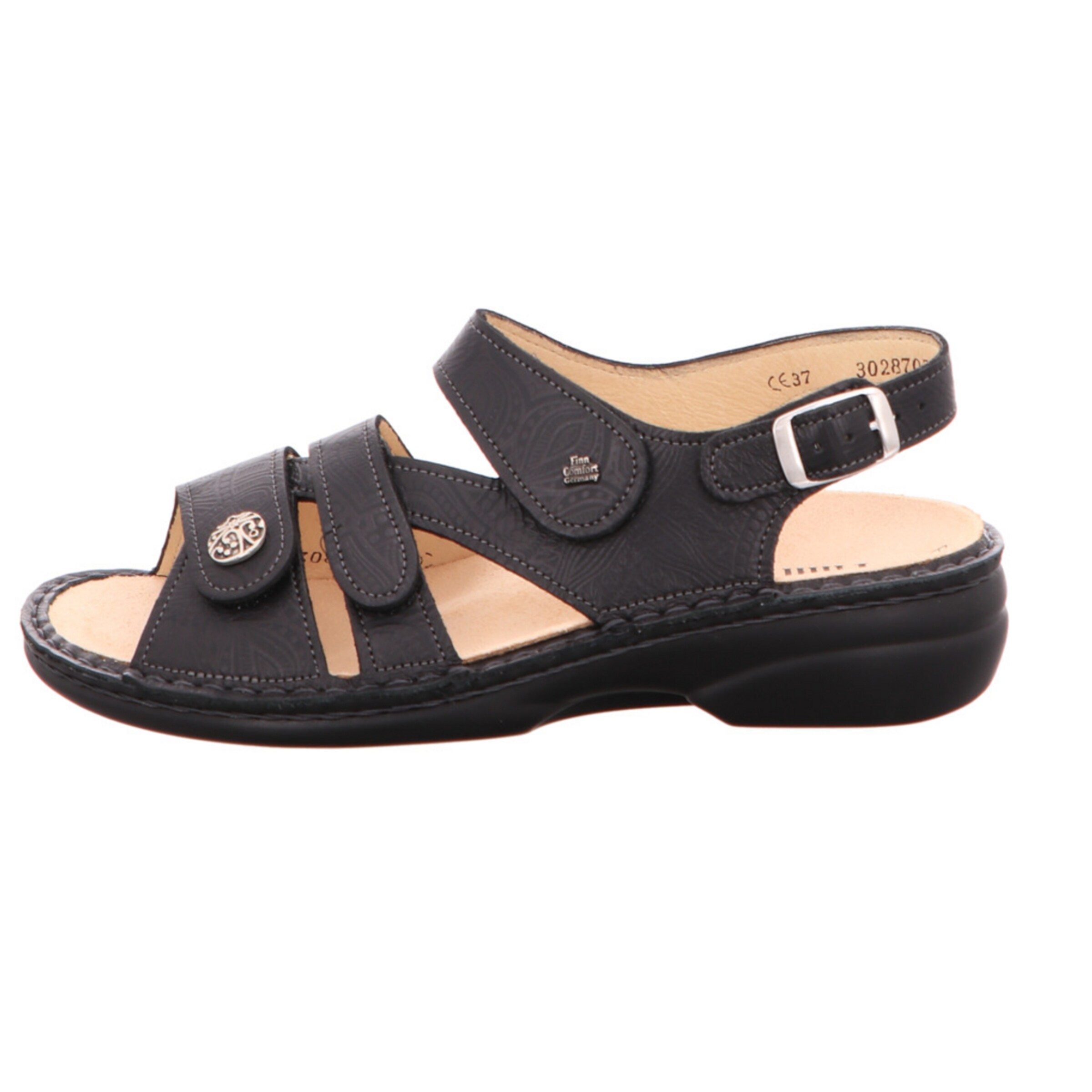 Finn Comfort Sandaal 'Gomera' in Zwart