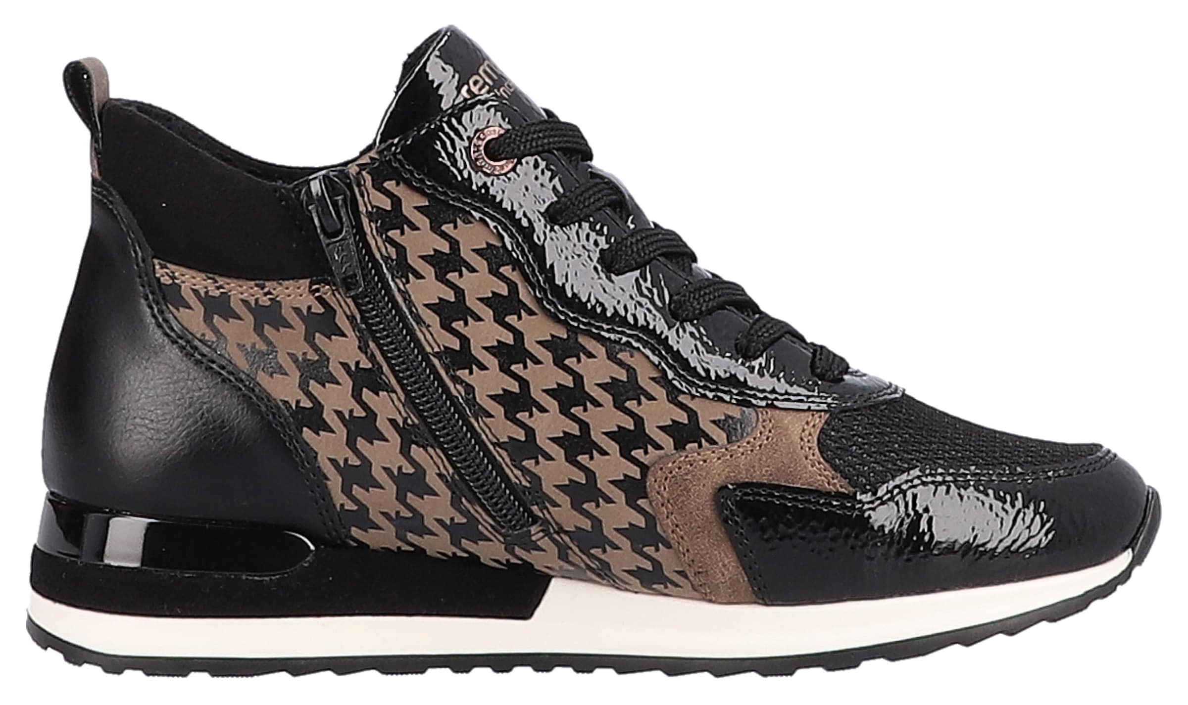 Baskets hautes 'R2577' REMONTE en noir