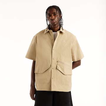 new balance Comfort Fit Hemd in Beige: Vorderseite