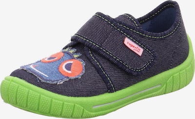 SUPERFIT Slippers 'BILL' in marine blue / Dusty blue / Kiwi / Orange, Item view