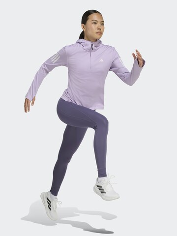 ADIDAS PERFORMANCE Performance Shirt 'Own The Run' in Purple