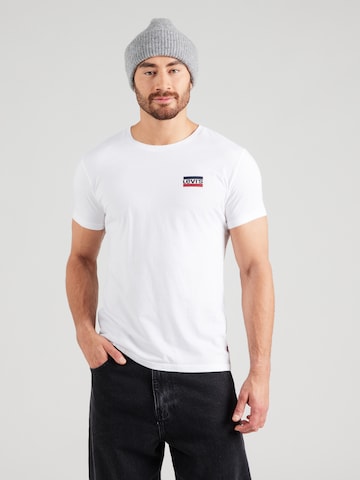 LEVI'S ® T-shirt 'Graphic Crewneck Tee - 2 Pack' i svart: framsida