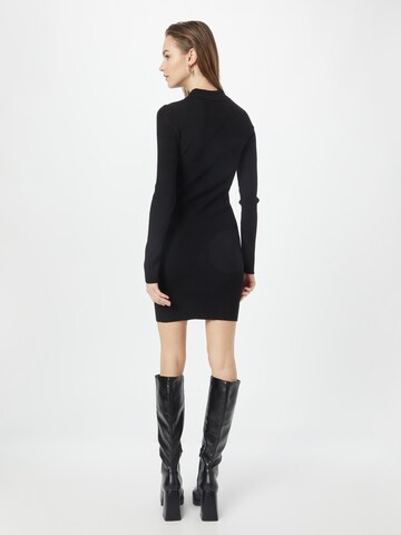 NA-KD Knitted dress in Black