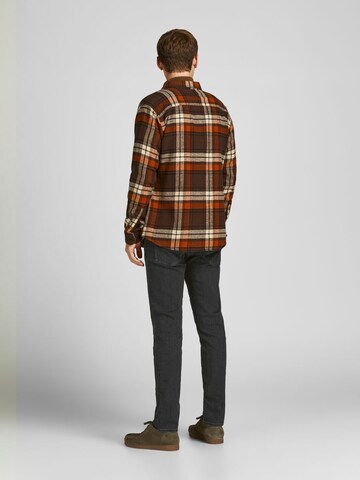 JACK & JONES Regular Jeans 'Mike' i svart